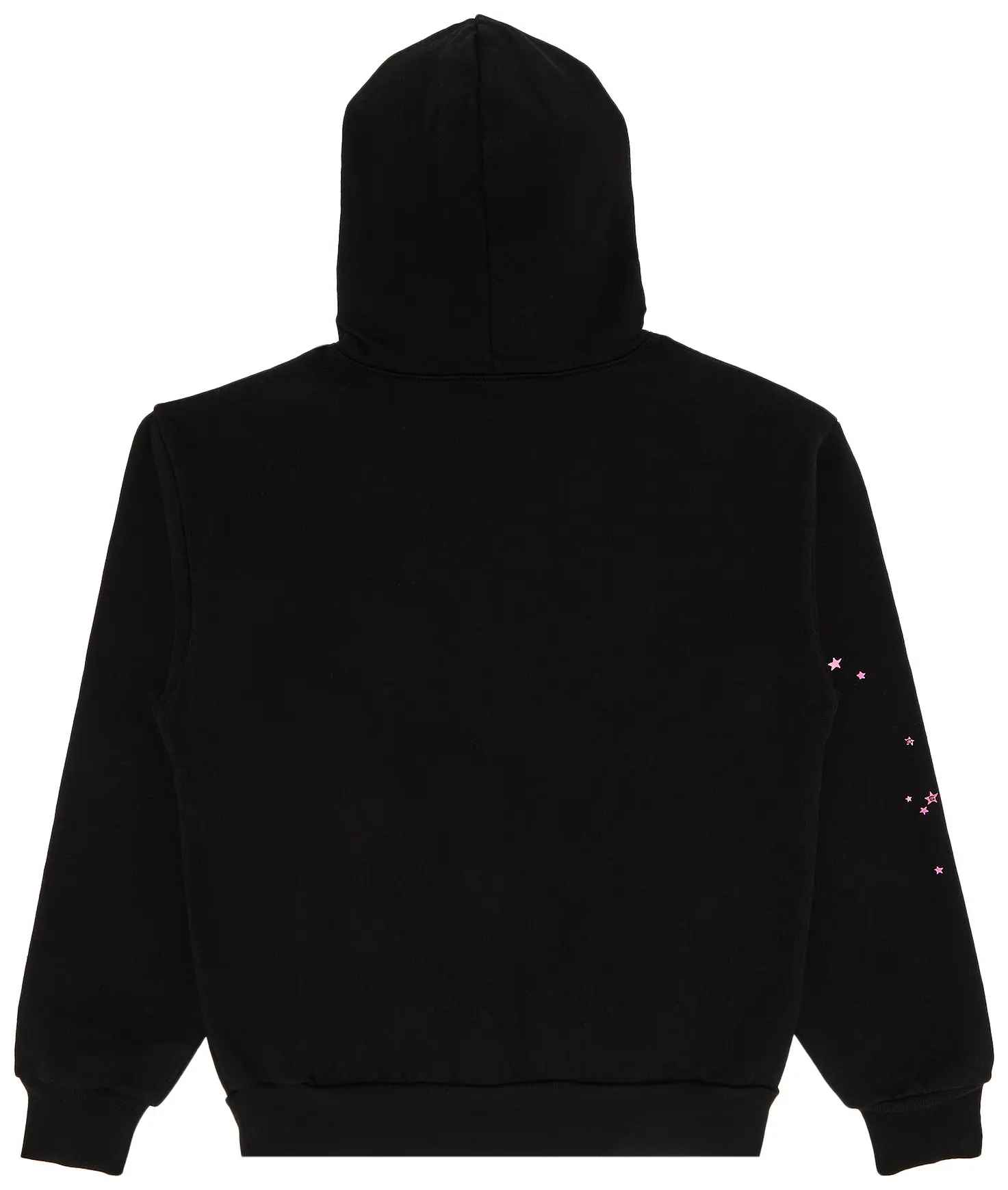 Sp5der Angel Number Hoodie Black - Image 2