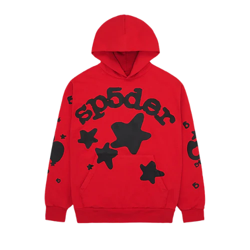Sp5der Beluga Hoodie Red