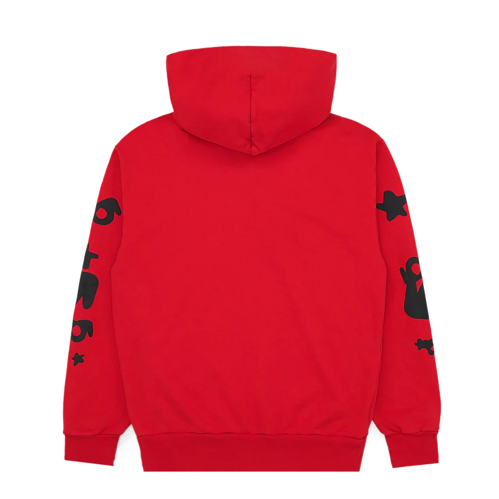 Sp5der Beluga Hoodie Red - Image 2