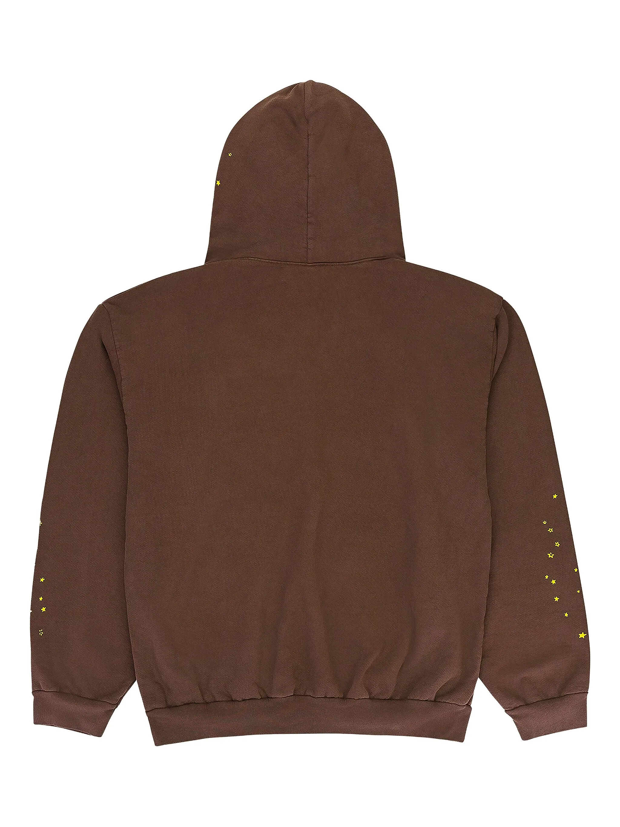 Sp5der Web Hoodie Brown - Image 2