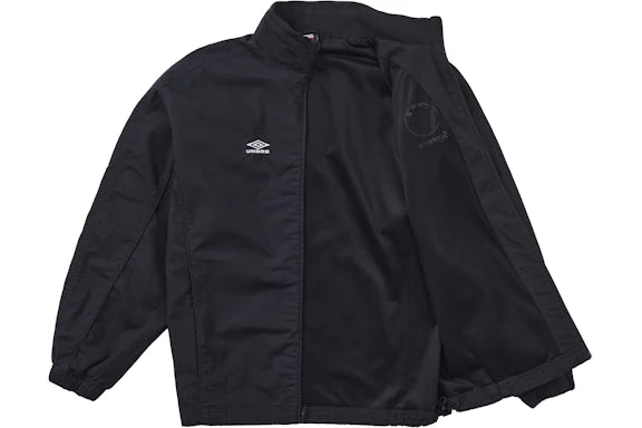 Supreme Umbro Cotton Ripstop Track Jacket (SS26) Black - Image 2