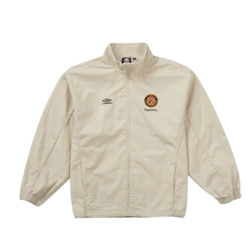 Supreme Umbro Cotton Ripstop Track Jacket (SS26) Stone