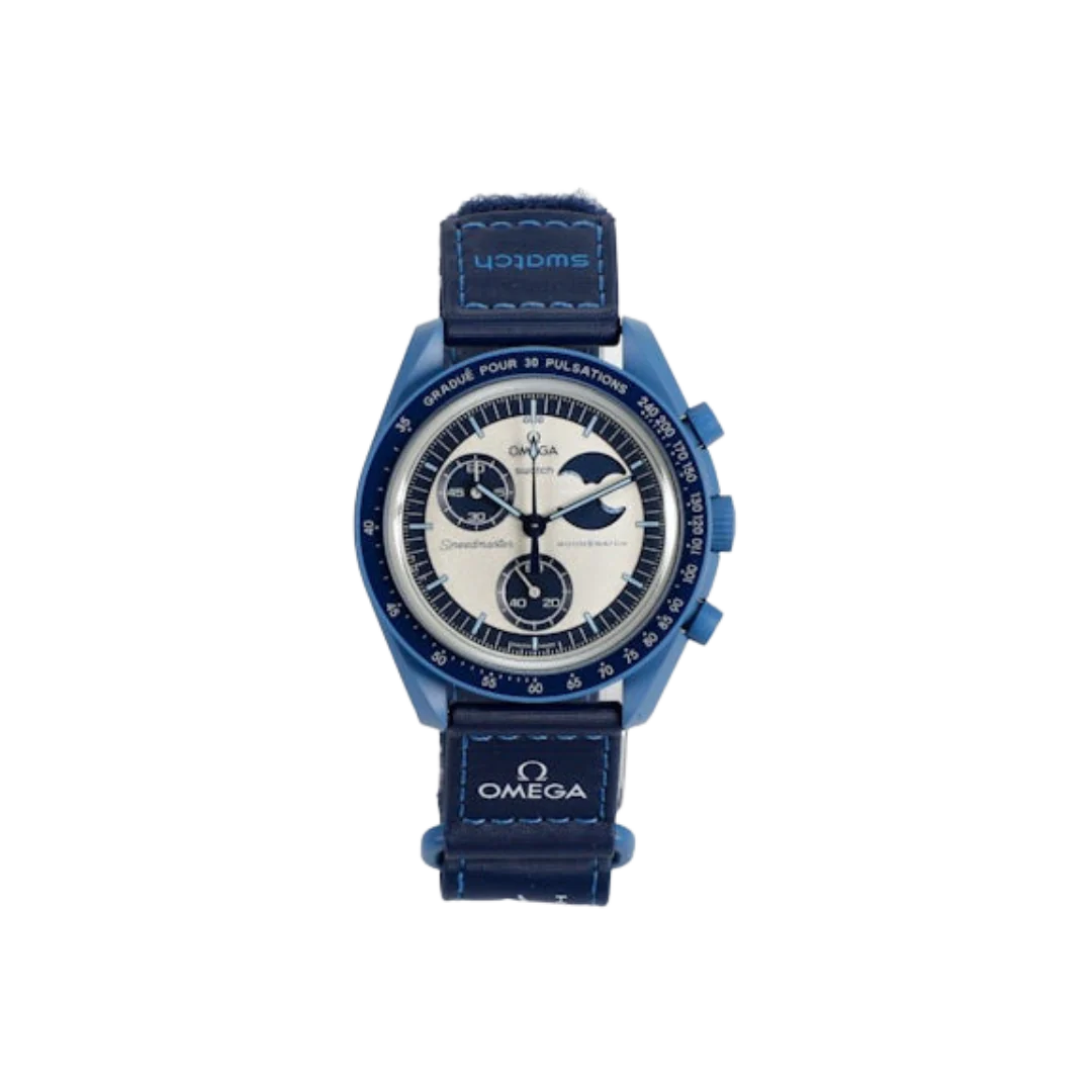 Swatch x Omega Bioceramic Moonswatch Mission to the Super Blue Moonphase