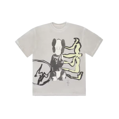 Travis Scott Cactus Jack + Kaws For Fragment Tee