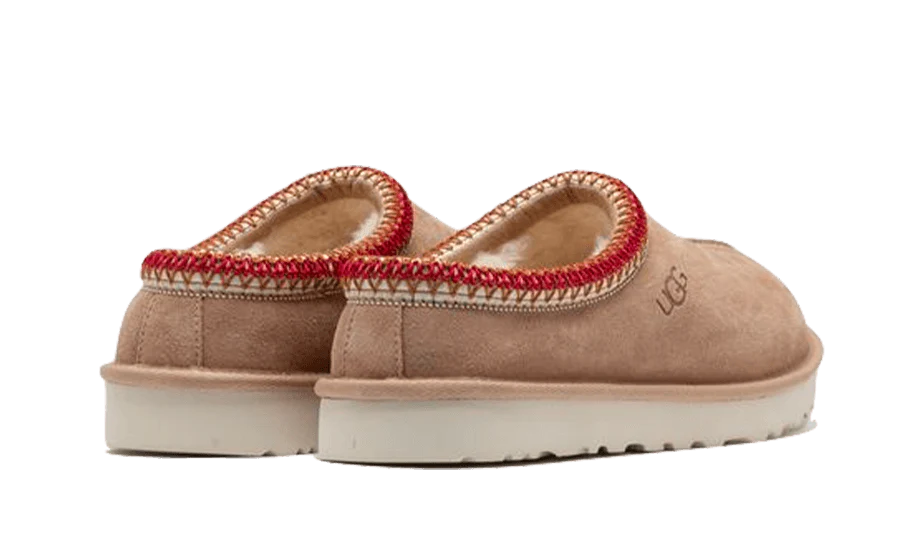UGG Tasman Slipper Sand Dark Cherry - Image 4