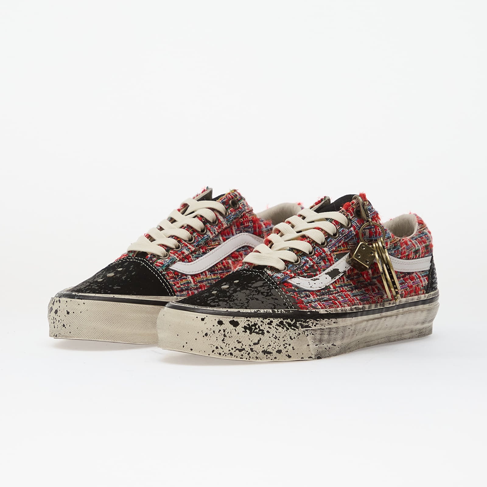 Vans Premium Old Skool Charms Red Black - Image 5