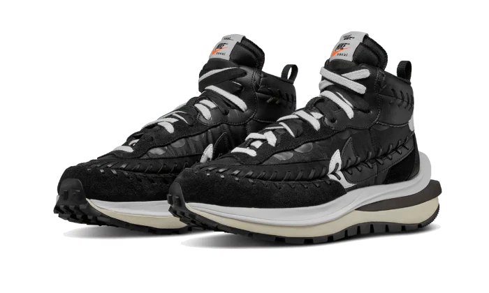 Nike Vaporwaffle Sacai Jean Paul Gaultier Black White - Image 2