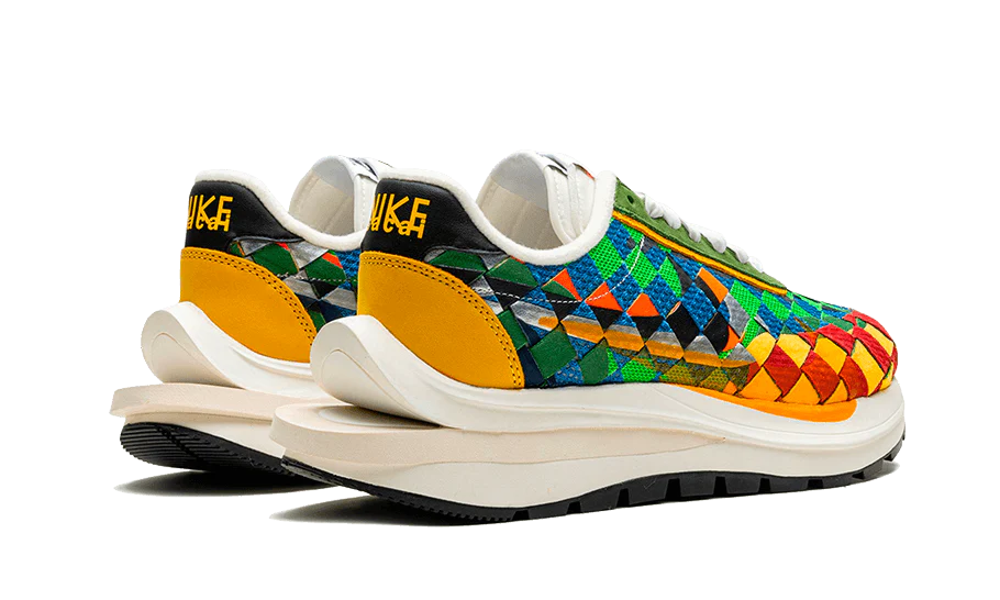 Nike Vaporwaffle Woven Sacai Jean Paul Gaultier Green Gusto - Image 3