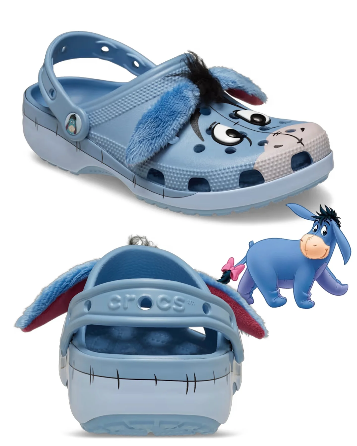 Winnie The Pooh x Crocs Classic Clog 'Eeyore' - Image 2